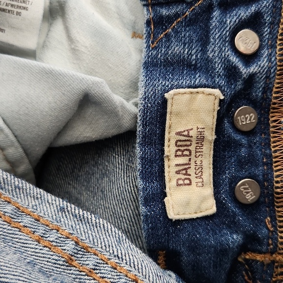 Hollister Jeans Mens Size 28 X 30 Classic Straight Distressed Distroyed Frayed - Picture 8 of 15